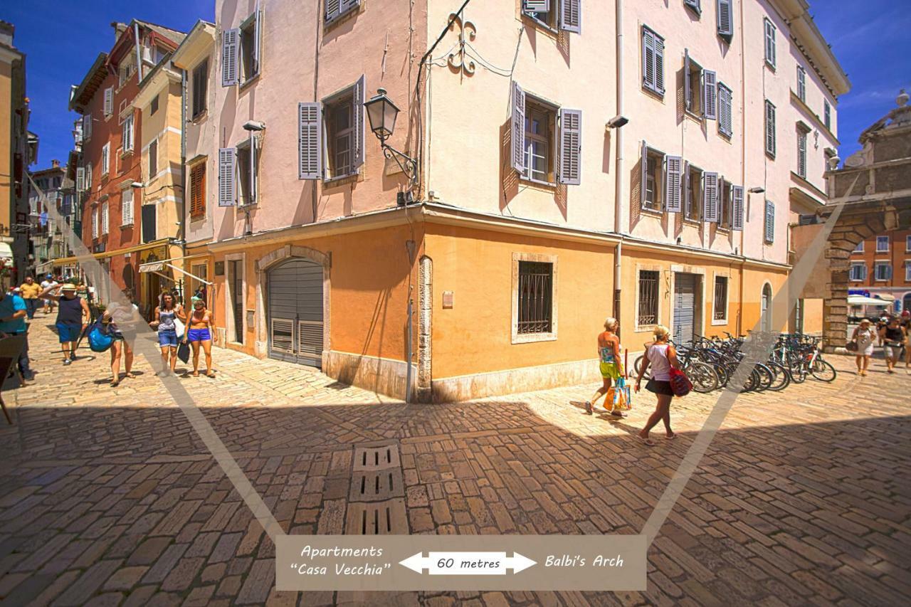 Apartments Casa Vecchia ロヴィニ エクステリア 写真